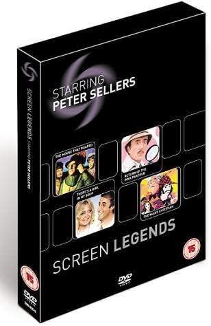 Peter Sellers - Screen Legend (4 disc)      Gratis verzenden, Vanaf 12 jaar, Verzenden, Zo goed als nieuw, Extra's