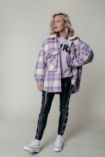 Colourful Rebel Maat S Tess Check Oversized Jas, Verzenden, Nieuw