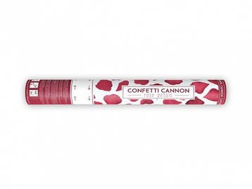 Confetti Kanon Rozenblaadjes diep rood 40cm, Hobby en Vrije tijd, Ophalen of Verzenden, Nieuw