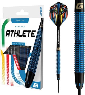 GOAT Athlete Blue 90% Tungsten Dartpijl - 24 Gram, Sport en Fitness, Darts, Ophalen of Verzenden, Nieuw, Pijlen