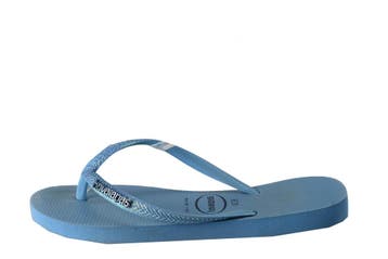 Havaianas Slippers Meisjes in maat 36 Blauw, Verzenden, Jongen of Meisje, Schoenen, Zo goed als nieuw