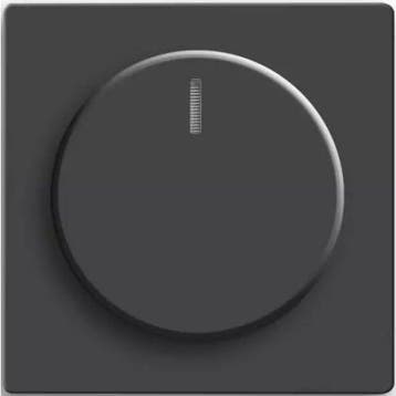 Busch Jaeger Future Linear draaiknop dimmer MAT Zwart, Ophalen of Verzenden, Nieuw