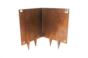 Cortenstaal Borderrand Binnenhoek voor Borderrand 40 cm Hoog, Verzenden, Nieuw