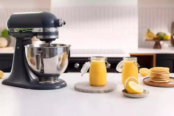Kitchenaid Artisan Keukenmixer 5KSM95PSEBS Keukenmachine, Ophalen of Verzenden, Zo goed als nieuw