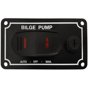 Bilgepomp Bedieningspaneel Waterdicht 3 Standen 89x51mm, Watersport en Boten, Accessoires en Onderhoud, Ophalen of Verzenden, Nieuw