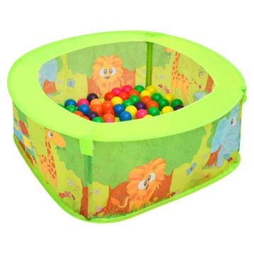 vidaXL Ballenbak voor kinderen met 50 ballen 75x75x32 cm, Kinderen en Baby's, Speelgoed | Overig, Verzenden, Nieuw
