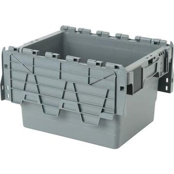 Distributiebak, 400x300x250 mm, euronorm, grijs kunststof,, Minder dan 50 cm, Ophalen of Verzenden, Minder dan 40 cm, Nieuw