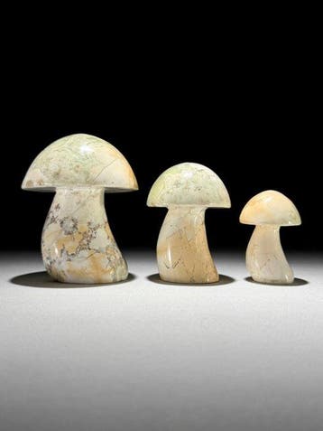 GEEN reserveprijs - Prachtige set van 3 onyx