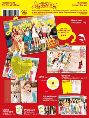 Cds en Dvds,Cds   Overige Cds - Hearts2hearts - Lemon..., Verzenden, Zo goed als nieuw