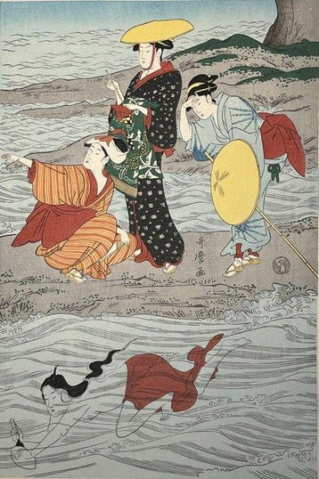 [Kitagawa Utamaro /  (1753–1806)] Abalone Divers