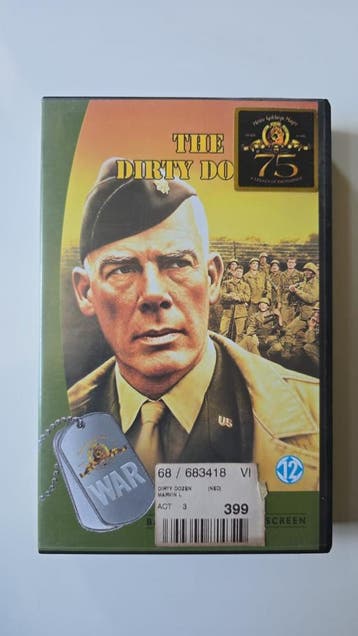 THE DIRTY DOZEN (VHS), Verzenden, Gebruikt