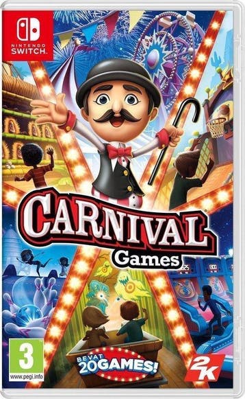 Switch Carnival Games, Verzenden, Zo goed als nieuw