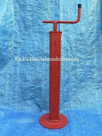 Steunpoot vierkant aanlas 50 mm, Caravans en Kamperen, Camper-accessoires, Ophalen of Verzenden, Nieuw