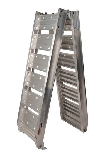 Klapbare Oprijplaat Aluminium - 180x30x8,5 Cm - Max Belastin, Ophalen of Verzenden, Nieuw, Universele onderdelen