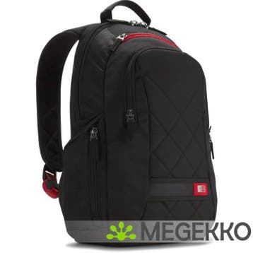 Case Logic DLBP-116 laptoprugzak 16  zwart/rood, Computers en Software, Verzenden, Nieuw