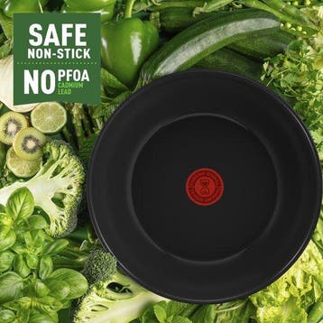 Tefal Renew Black ON - Keramische Wokpan - Ø28 cm, Verzenden, Nieuw