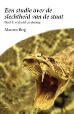 Een studie over de slechtheid van de staat / deel I, Verzenden, Zo goed als nieuw, Maarten Berg