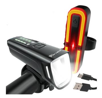 2dekans | Smart-Ultimate Fietsverlichting Set - LED - 100, Ophalen of Verzenden, Zo goed als nieuw