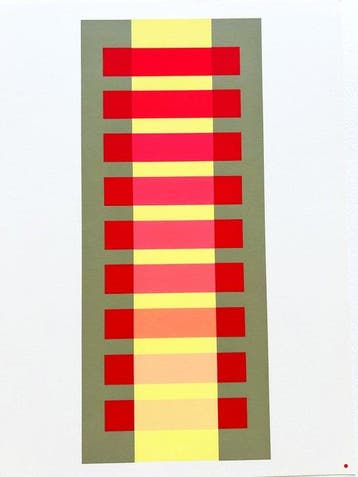 Josef Albers (1888-1976) - Interaction of Colors - XI-1