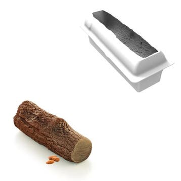 Silikomart Siliconen Vorm Bûche 23x8x8cm, Hobby en Vrije tijd, Verzenden, Nieuw