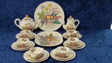 Spode - Koffie- en theeservies - Reynolds - Porselein, Antiek en Kunst