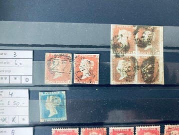 Groot-Brittannië - Collectie Engeland Klassiek, Postzegels en Munten, Postzegels | Europa | UK, Gestempeld