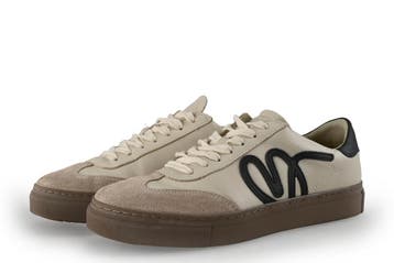 Manfield Sneakers in maat 38 Beige, Verzenden, Beige, Manfield, Sneakers of Gympen