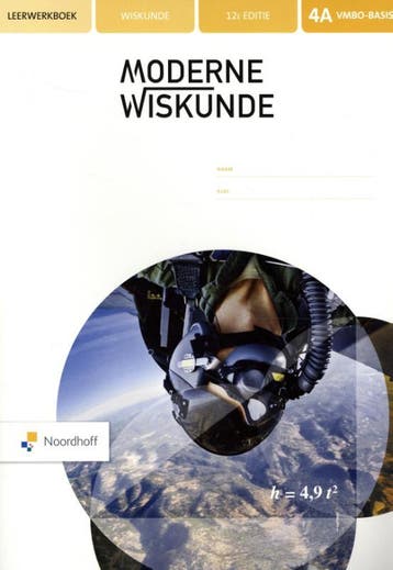 4a vmbo-basis / Moderne Wiskunde / Leerwerkboek, Verzenden, Gelezen