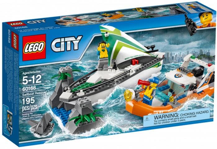 LEGO Zeilboot in Nood - 60168 (Nieuw), Kinderen en Baby's, Speelgoed | Duplo en Lego, Nieuw, Verzenden