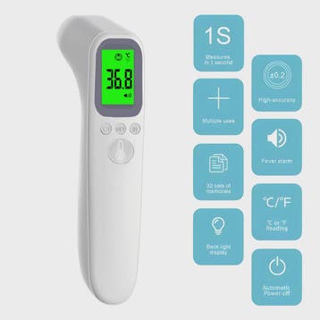 Contactloze Digitale Voorhoofdthermometer met Backlit Displa, Verzenden, Nieuw