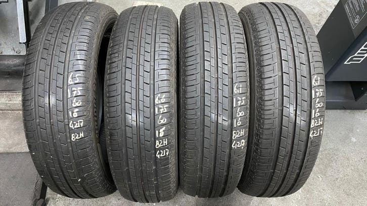 175/60/16 82H Bridgestone Ecopia ep150 6,6/6,1mm profiel, Auto-onderdelen, Banden en Velgen, 16 inch, Erkend duurzaam, Zomerbanden