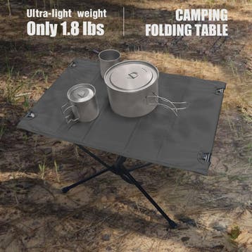 WESTTUNE Campingtafel Opvouwbaar Lichtgewicht Aluminium & 16, Verzenden, Nieuw