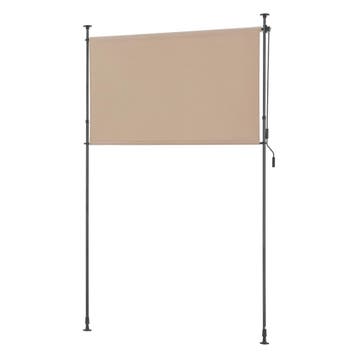 [pro.tec] Rolgordijn voor buiten Cimarra 200x270 cm zandkleu, Verzenden, Nieuw
