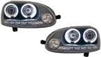 Koplampen VW GOLF V LED CCFL Angel Eyes, Ophalen of Verzenden, Nieuw