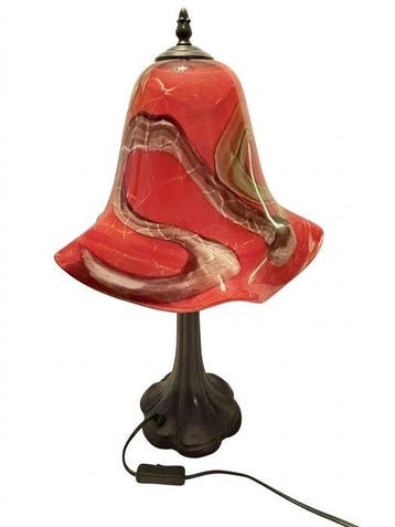 Lamp - Glas, Antiek en Kunst