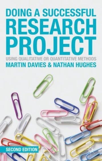 Doing A Successful Research Project - Martin Brett Davies, Verzenden, Zo goed als nieuw, Martin Brett Davies