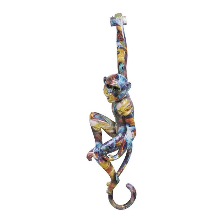 *WOONWINKEL* Kare Design Hanging Ape Colorful Kleurrijke Aap, Huis en Inrichting, Woonaccessoires | Overige, Nieuw, Verzenden