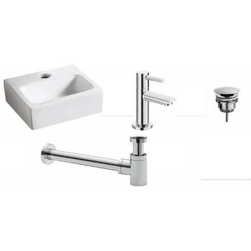 Toiletkraanset Met Alexia Kraan Chroom, Ophalen of Verzenden, Nieuw