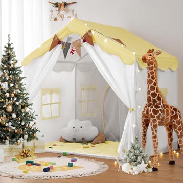 Speeltent - Kindertent - Speelhuisje - Met verlichting - Gee, Verzenden, Zo goed als nieuw