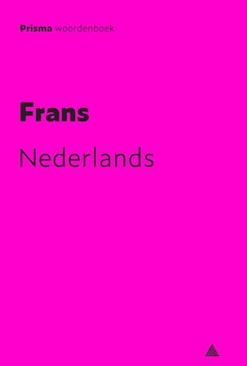 Prisma pocketwoordenboek Frans-Nederlands FLUO roz, Verzenden, Zo goed als nieuw, André Abeling