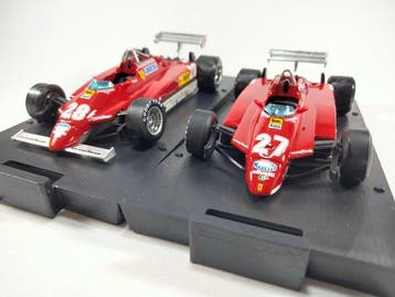 Brumm 1:43 - Model raceauto (2) - Ferrari 126 C2 Turbo #27 -, Nieuw