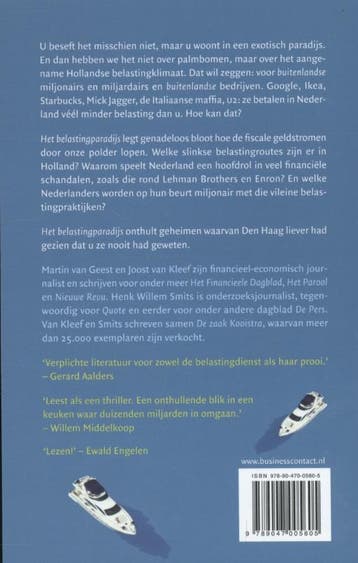 Het belastingparadijs 9789047005605 Martin van Geest, Verzenden, Gelezen, Martin van Geest