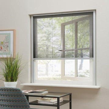2dekans | Bruynzeel S500 Plissé Raamhor – 123 × 155 cm – Wit, Huis en Inrichting, Ophalen of Verzenden, Zo goed als nieuw, Wit