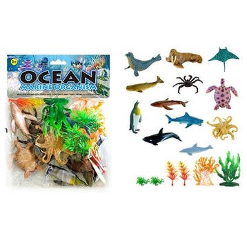 Zeedieren 8 cm, Verzenden, Nieuw