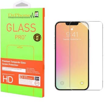 DrPhone – Glazen screen protector – Tempered glas - 9H – Ges, Verzenden, Nieuw