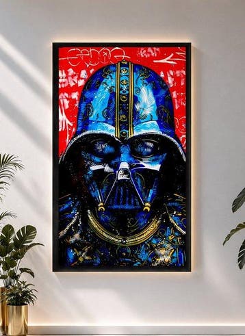 Moabit - Darth Vader - Flower Power