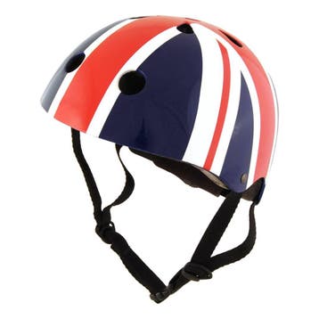 Kiddimoto Kinder Fietshelm Union Jack Medium (53 - 58 cm), Verzenden, Nieuw