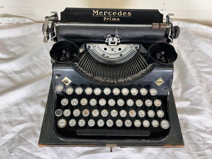 Mercedes Prima - Typemachine - 1930-1940, Antiek en Kunst, Kunst | Designobjecten