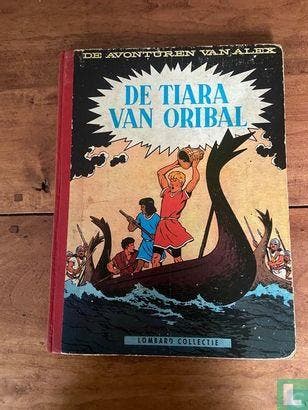 Alex [Martin] - De tiara van Oribal - 1958, Eén stripboek, Verzenden, Gelezen, Martin, Jacques.