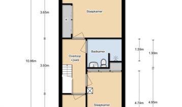 Te Huur 4 Kamer Appartement Baden Powellweg In Amsterdam, Huizen en Kamers, Direct bij eigenaar, Appartement, Amsterdam, Amsterdam